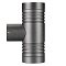 Светильник KT-RAY-WALL-TWIN-R46-2x3W Warm3000 (GR, 24 deg, 24V) (Arlight, IP65 Металл, 3 года)