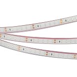 Светодиодная лента RTW 2-5000PGS 24V Yellow 2x (3528, 600 LED, LUX) (Arlight, 9.6 Вт/м, IP67)