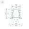 Профиль TOP-DEEP-F-2000 ANOD (K13,P15) (Arlight, Алюминий)