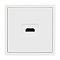Механизм HDMI розетки SCT-NOBE-MHD1-SFPL-WH (Arlight, Белый кварц)
