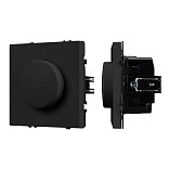 Механизм светорегулятора SWT-NOBE-DLR-SFPL-BK (250V, 300W) (Arlight, Черный оникс)