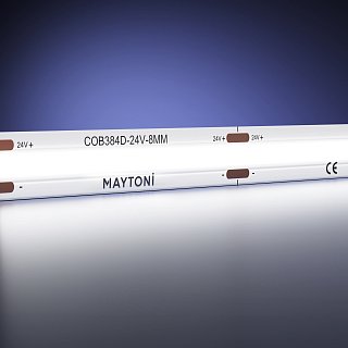 Светодиодная лента Ультра 24В COB 12Вт/м 6000К 5м IP 20 201077