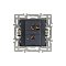 Механизм выключателя одноклавишный проходной SWT-MKP1-PL-GR (250V, 16A) (Arlight, -)
