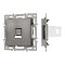 Механизм компьютерной розетки SCT-MPC1-PL-GR (RJ-45, CAT6) (Arlight, -)