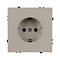 Механизм электрической розетки SCT-NOBE-MEU1-SFPL-CA (230V, 16A) (Arlight, Кашемир)