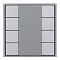 INTELLIGENT ARLIGHT Панель KNX-223-8-GREY (BUS) (IARL, IP20 Металл, 3 года)