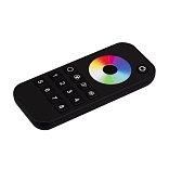 INTELLIGENT ARLIGHT Пульт SMART-SPI-801-52-8SC-RGBW-SUF Black (3V, 2.4G) (IARL, IP20 Пластик, 5 лет)