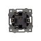 Механизм выключателя одноклавишный проходной SWT-MKP1-PL-BK-V (250V, 10A) (Arlight, -)