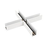 Коннектор крестовой MAG-CON-4563-X90 (WH) (Arlight, IP20 Металл, 5 лет)