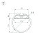 Профиль ROUND-D30-2000 ANOD (Arlight, Алюминий)