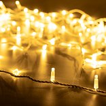 Светодиодная гирлянда ARD-STRING-CLASSIC-10000-WHITE-100LED-STD WARM (230V, 7W) (Ardecoled, IP65, 1 год)