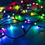 Светодиодная гирлянда ARD-STRING-CLASSIC-10000-BLACK-95LED-LIVE RGBW-DMX (24V, 10W) (Ardecoled, IP65, 1 год)