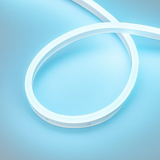 Лента герметичная AURORA-PS-A120-16x8mm 24V Azure (10 W/m, IP65, 2835, 5m) (Arlight, Силикон, 2 года)