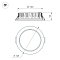 Светильник MS-MIST-BUILT-R145-15W Day4000 (WH, 110 deg, 230V) (Arlight, IP54 Металл, 5 лет)