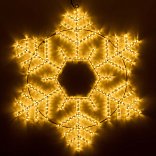 Фигура светодиодная ARD-SNOWFLAKE-M10-1000x900-504LED Warm (230V, 31W) (Ardecoled, IP65, 1 год)