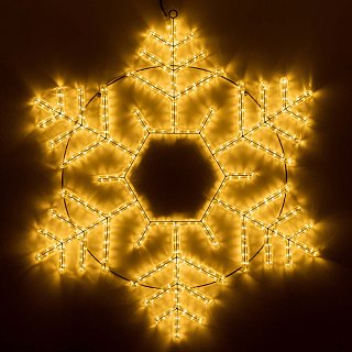 Фигура светодиодная ARD-SNOWFLAKE-M10-1000x900-504LED Warm (230V, 31W) (Ardecoled, IP65, 1 год)