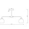 Люстра FR5176PL-05BS Нептун E14x5