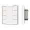 INTELLIGENT ARLIGHT Кнопочная панель KNX-301-22-8-SH-IN White (BUS, Frame) (IARL, IP20 Пластик, 3 года)