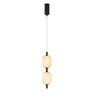 Светильник SP-CARAMELA-HANG-R120-7W Warm2700 (BK, 300 deg, 230V) (Arlight, IP20 Натуральный шелк, 3 года)