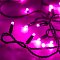 Светодиодная гирлянда ARD-STRING-CLASSIC-10000-BLACK-100LED-STD PINK (230V, 7W) (Ardecoled, IP65, 1 год)