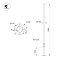 Опора фланцевая OXOR-OT1-D108-L5000 (BK) (Arlight, Сталь)