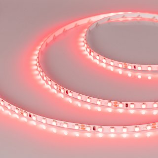 Светодиодная лента RT-A120-5mm 24V Red (9.6 W/m, IP20, 2835, 5m) (Arlight, 9.6 Вт/м, IP20)