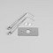 Светильник LGD-TILLIS-BOLL-SOCKET-H900-12W Warm3000 (GR, 92 deg, 230V) (Arlight, IP54 Металл, 3 года)