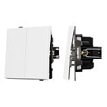 Механизм выключателя управления шторами SWT-TENDO-MKR2-PL-WH (230V, 10A) (Arlight, Белый)