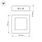 Светильник SP-S145x145-9W Warm White (Arlight, IP20 Металл, 3 года)
