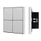 INTELLIGENT ARLIGHT Кнопочная панель KNX-304-23-IN Silver (BUS, Frame) (IARL, IP20 Металл, 2 года)