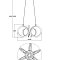 Подвесной светильник FR6047PL-L120W Джамбо 47 Вт LED