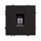 Механизм компьютерной розетки SCT-NOBE-MPC1-SFPL-BK (RJ-45, CAT6) (Arlight, Черный оникс)