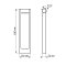 Светильник LGD-PATH-FRAME-ROTARY-H650-6W Warm3000 (BK, 111 deg, 230V) (Arlight, IP65 Металл, 3 года)