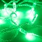 Светодиодная гирлянда ARD-STRING-CLASSIC-10000-CLEAR-100LED-STD GREEN (230V, 7W) (Ardecoled, IP65)