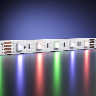 Светодиодная лента Ультра 24В 5050 14,4Вт/м Цветная (RGB) 5м IP 20 201139