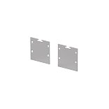 Комплект заглушек (для профиля 35x35) 2 шт., ALM-35-S-EC 642037