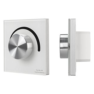 INTELLIGENT ARLIGHT Роторная панель SMART-TRIAC-601-31-DIM-IN White (230V, 1.5A, 2.4G) (IARL, IP20 Пластик, 5 лет)