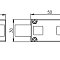 Соединитель прямой ARL-CLEAR-U15-Line (26x15mm) (Arlight, Металл)