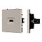 Механизм HDMI розетки SCT-NOBE-MHD1-SFPL-CA (Arlight, Кашемир)