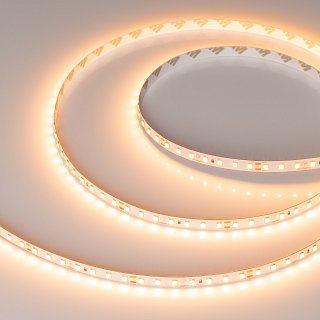 Светодиодная лента UL-A112-8mm 24V Warm2400 (7 W/m, IP20, 5m) (Arlight, 7 лет)