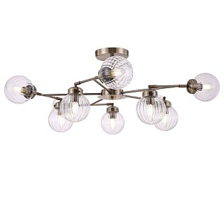 Люстра FR5041PL-08BS Маргаритка E14x8