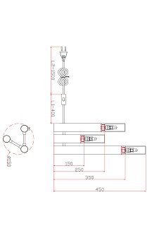 Настольный светильник FR5109TL-03G Матч / Match G9x3