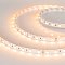Светодиодная лента RT 2-5000 24V Warm3000 2x (5060, 300 LED, LUX) (Arlight, 14.4 Вт/м, IP20)