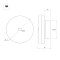 Светильник SP-MENTA-WALL-R165-12W Warm2700 (BK, 130 deg, 230V) (Arlight, IP20 Мрамор, 5 лет)
