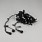 Светодиодная гирлянда ARD-STRING-CLASSIC-10000-BLACK-100LED-MILK-LIVE RGB-DMX (24V, 10W) (Ardecoled, IP65, 1 год)