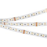 Светодиодная лента RT-B60-12mm 24V RGBW-MIX-5-in-1 (20 W/m, IP20, 5060, 5m) (Arlight, RGB-CCT, RGB-MIX, RGB-White MIX)