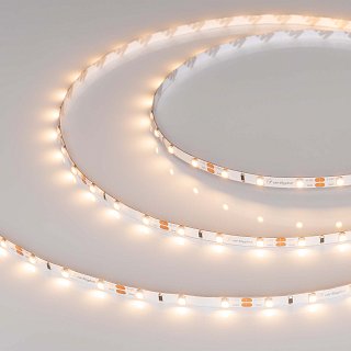 Светодиодная лента RT 2-5000 12V Warm2700 5mm (3528, 300 LED, LUX) (Arlight, 4.8 Вт/м, IP20)
