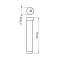 Светильник LGD-Path-Round90-H450B-7W Warm White (Arlight, IP54 Металл, 3 года)