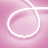 Лента герметичная AURORA-PS-A120-12x6mm 24V Pink (10 W/m, IP65, 2835, 5m) (Arlight, Силикон, 2 года)
