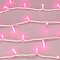 Светодиодная гирлянда ARD-STRING-PRO-10000-WHITE-100LED-MILK-LIVE RGB-DMX (24V, 10W) (Ardecoled, IP65, 2 года)